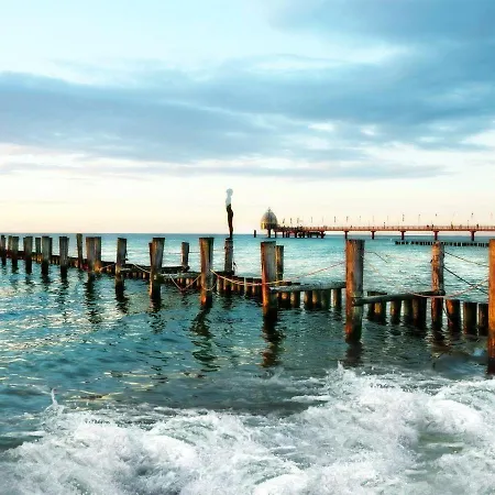 公寓 Ostseerauschen-im-ferienhaus-flair-am-meer 青斯特