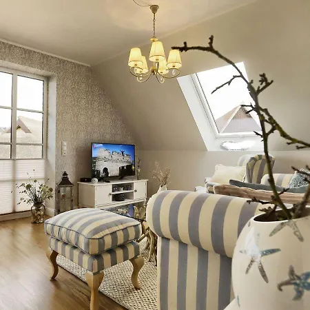 公寓 Ostseerauschen-im-ferienhaus-flair-am-meer 青斯特